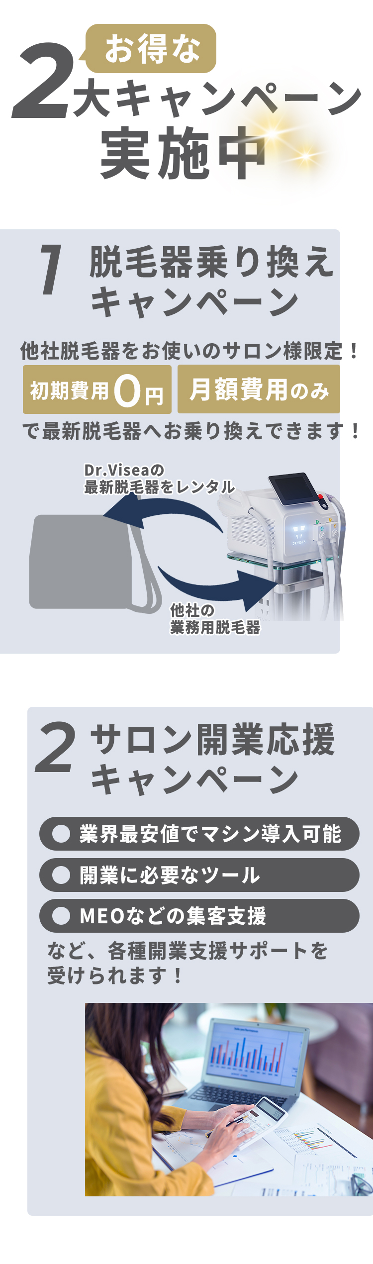 2大キャンペーン